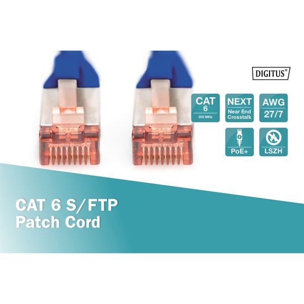 Digitus Patchkabel CAT 6 S/FTP 2m - Digitus - vue 2
