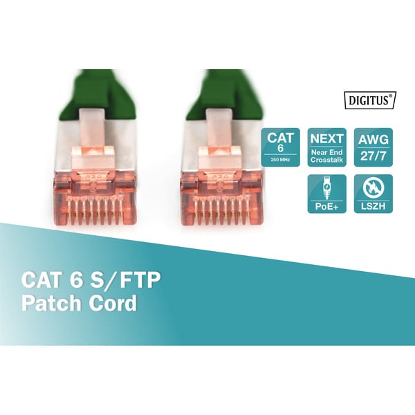 Digitus Patchkabel CAT 6 S/FTP 5m - Digitus - vue 2