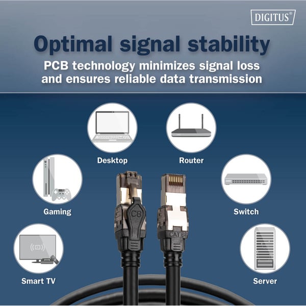 Digitus Patchkabel Cat 8.1 S-FTP 2 mètre - Digitus - vue 6