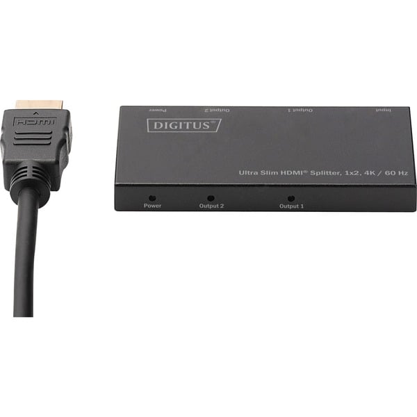 Digitus Ultra Slim HDMI Splitter, 1x2, 4K / 60 Hz - Digitus - vue 4