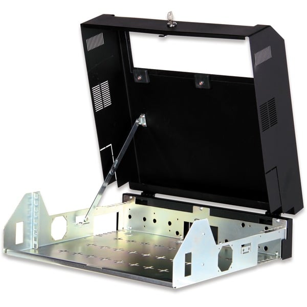 Digitus Wandgehäuse SOHO Slim 156x525x475mm 3HE rotierbar 2HE fix, IT-Schrank - Digitus - vue 3