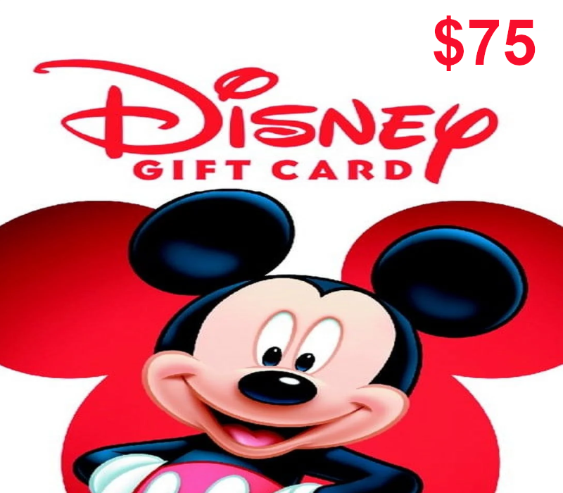 Disney USD 75 Gift Card