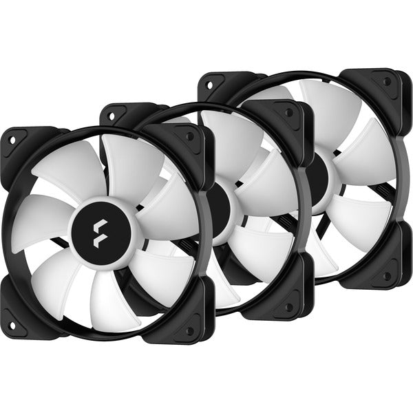 Fractal Design Aspect 12 RGB PWM Black Frame 3er, Gehäuselüfter - Fractal Design - vue 2