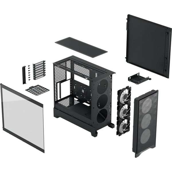 Fractal Design Pop 2 Air Black TG RGB, Tower-Gehäuse - Fractal Design - vue 23