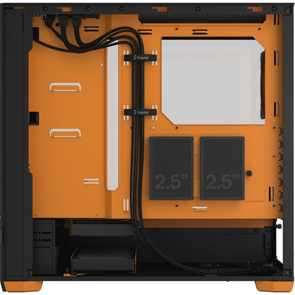 Fractal Design Pop Air RGB orange Core TG Clear Tint, Tower-Gehäuse - Fractal Design - vue 11