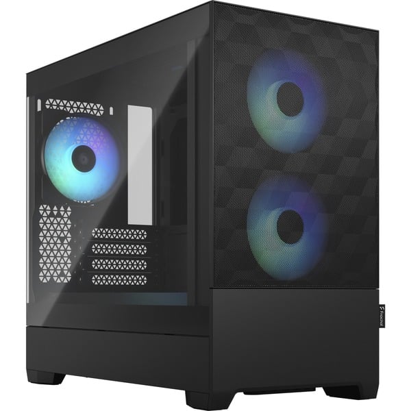 Fractal Design Pop Mini Air RGB Black TG Clear Tint, Tower-Gehäuse - Fractal Design