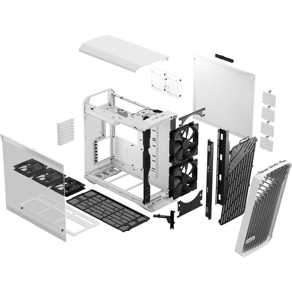 Fractal Design Torrent White TG Clear Tint, Tower-Gehäuse - Fractal Design - vue 22