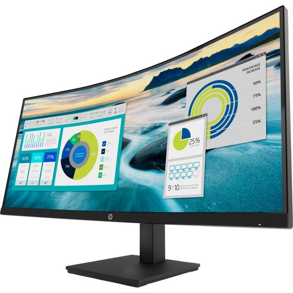 HP HP P34hc G4 34" 3440 × 1440 px - HP - vue 3