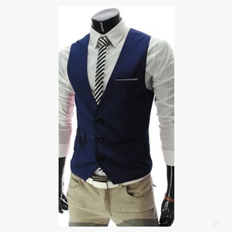 Gilet Homme Formelle et Décontracté | HANQIU | Mode Business & Casual | 2024 aliexpress