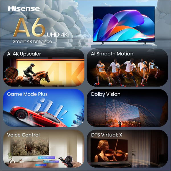 Hisense 43A6S, LED-Fernseher - Hisense - vue 11