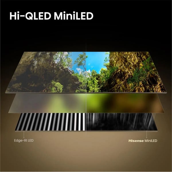 Hisense ULED 65E8S MiniLED, QLED-Fernseher - Hisense - vue 7