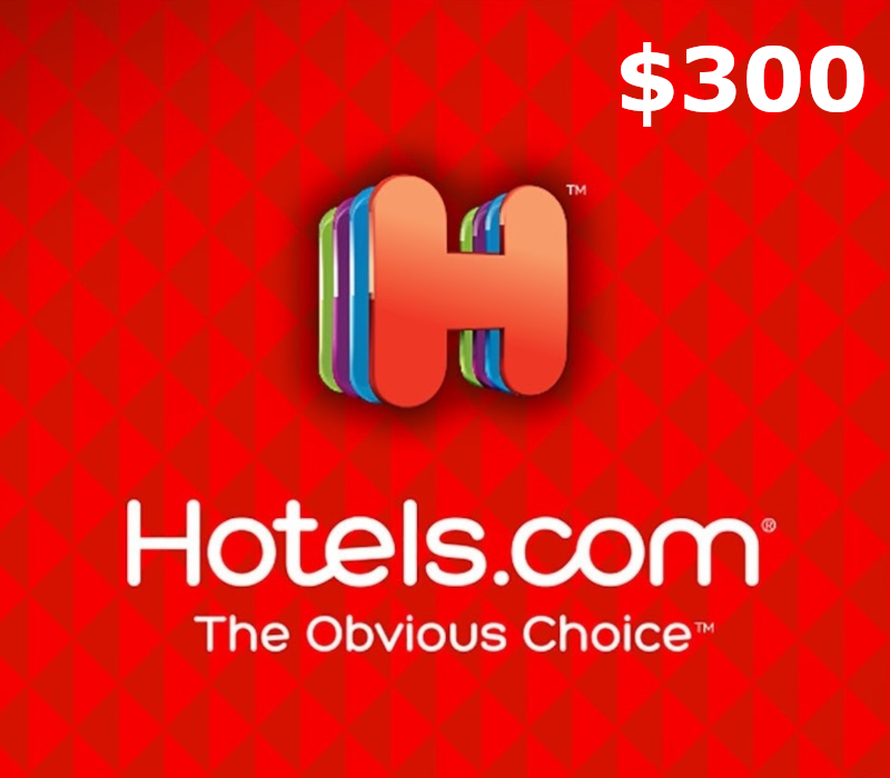 Hotels.com $300 Gift Card