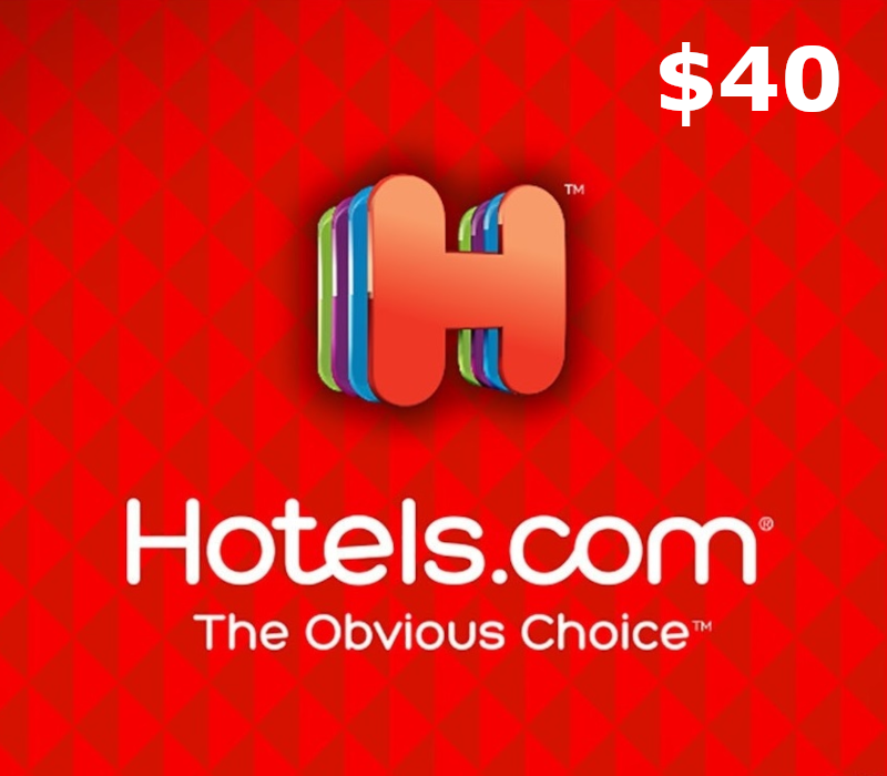 Hotels.com $40 Gift Card