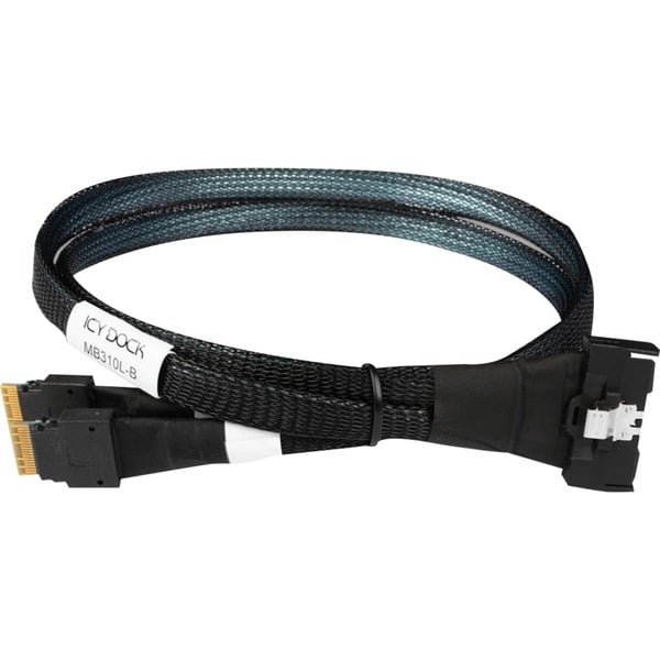 Icy Dock câble MCIO x8 SFF-TA-1016 > 2x SlimSAS x4 SFF-8654 - Icy Dock