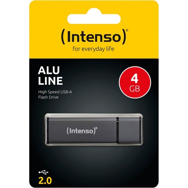 Intenso Alu Line 4 GB, USB-Stick - Intenso - vue 3