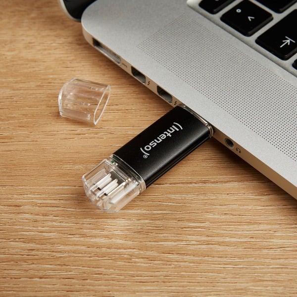 Intenso Twist Line 64 GB, USB-Stick - Intenso - vue 5