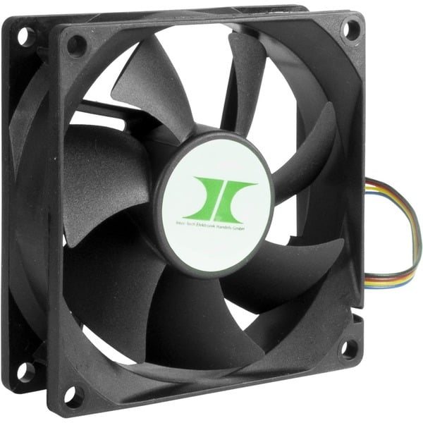 Inter-Tech IPC Fan Set 80mm, Gehäuselüfter - Inter-Tech - vue 2