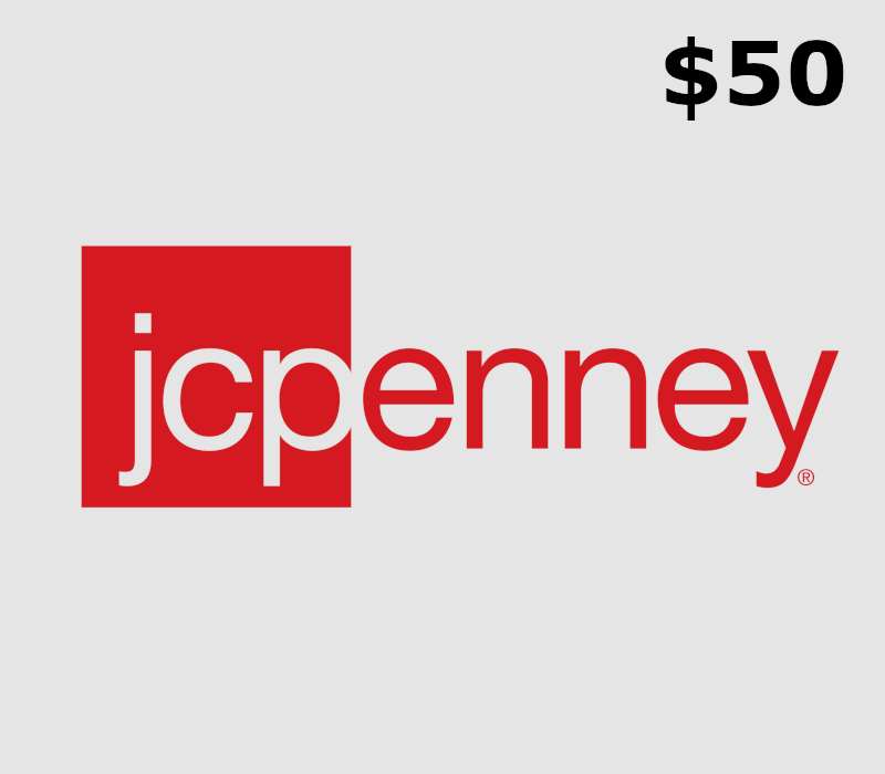 JCPenney $50 Gift Card