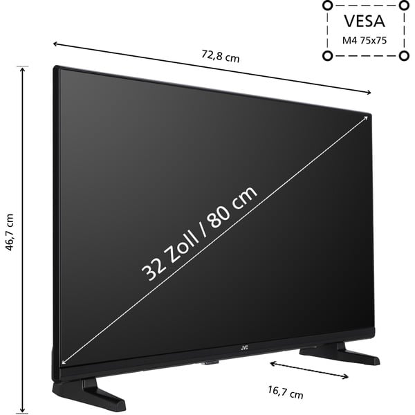 JVC LT-32VF5356, LED-Fernseher - JVC - vue 6