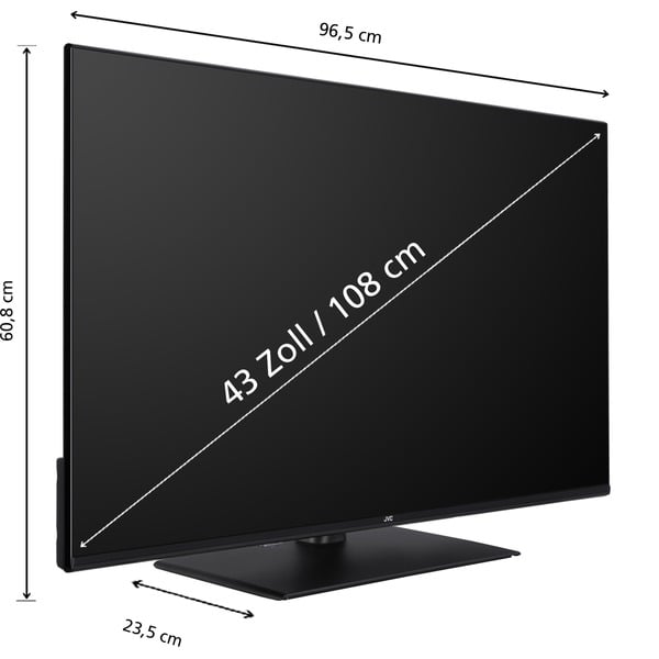 JVC LT-43VUQ3455, QLED-Fernseher - JVC - vue 8