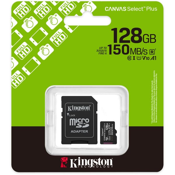 Kingston Canvas Select Plus 128 GB MicroSDXC, Speicherkarte - Kingston - vue 3