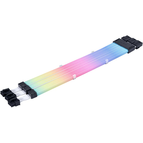 Lian Li Verlängerungskabel Strimer Strimer Wireless GPU 3x8-Pin PW12-1W - Lian Li - vue 3