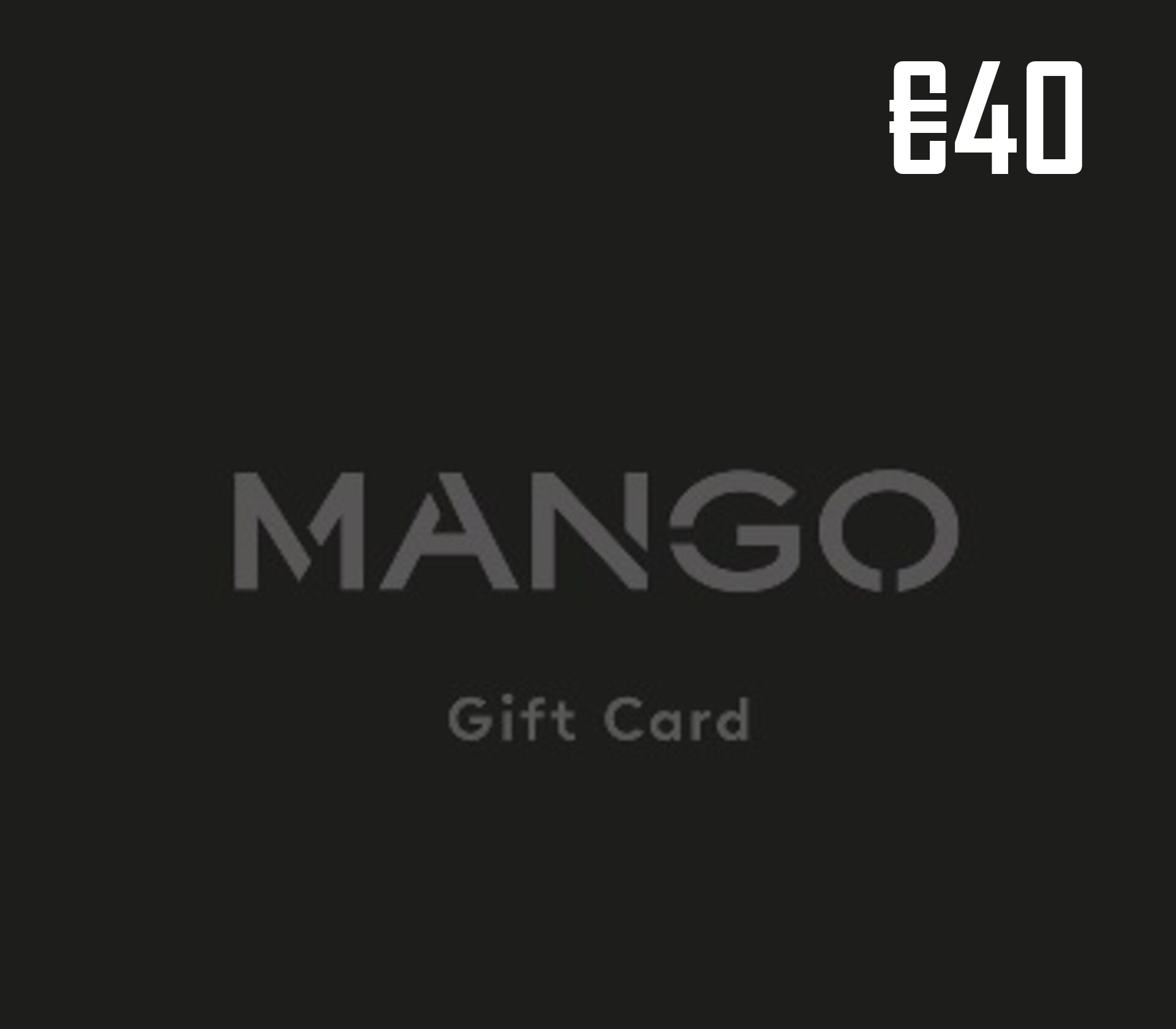 Mango €40 Gift Card GR