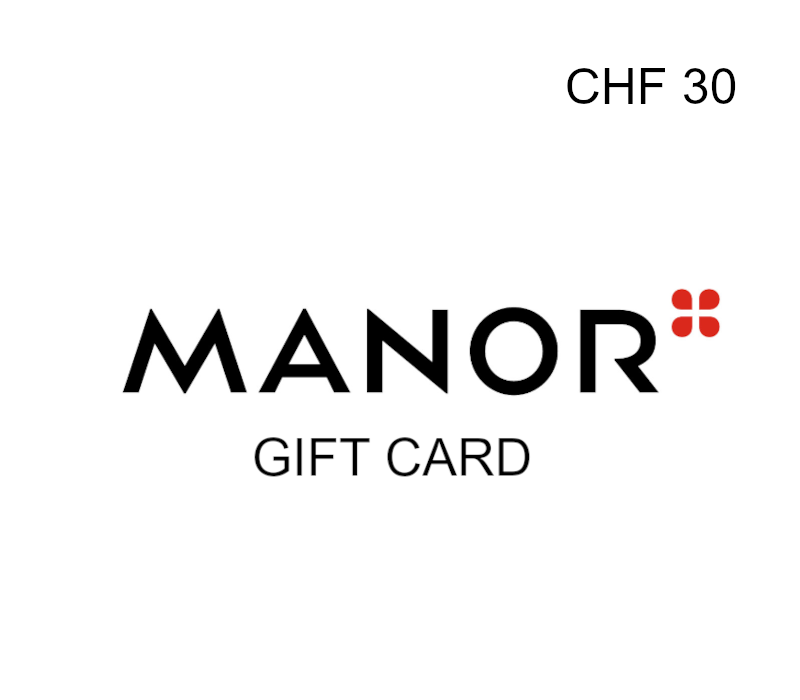 Manor CHF 30 Gift Card CH