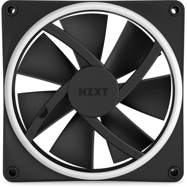 NZXT F140 RGB DUO Single 140x140x25, Gehäuselüfter - NZXT - vue 6