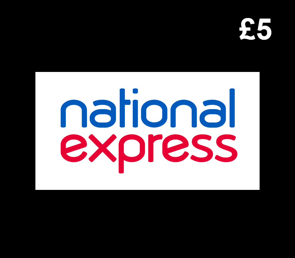 National Express £5 Gift Card