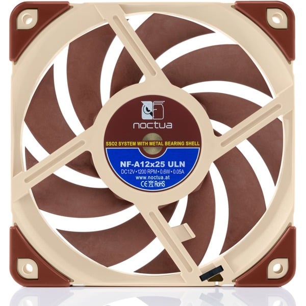 Noctua NF-A12x25 ULN, Gehäuselüfter - Noctua - vue 3