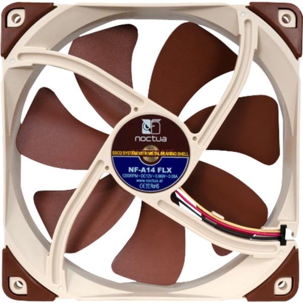 Noctua NF-A14 FLX, Gehäuselüfter - Noctua - vue 2
