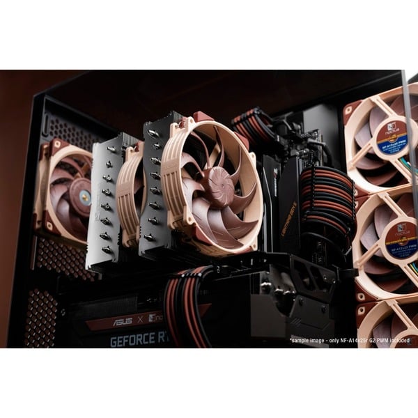 Noctua NF-A14x25r G2 PWM Sx2-PP, Gehäuselüfter - Noctua - vue 5