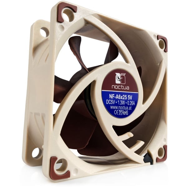 Noctua NF-A6x25 5V, Gehäuselüfter - Noctua - vue 3