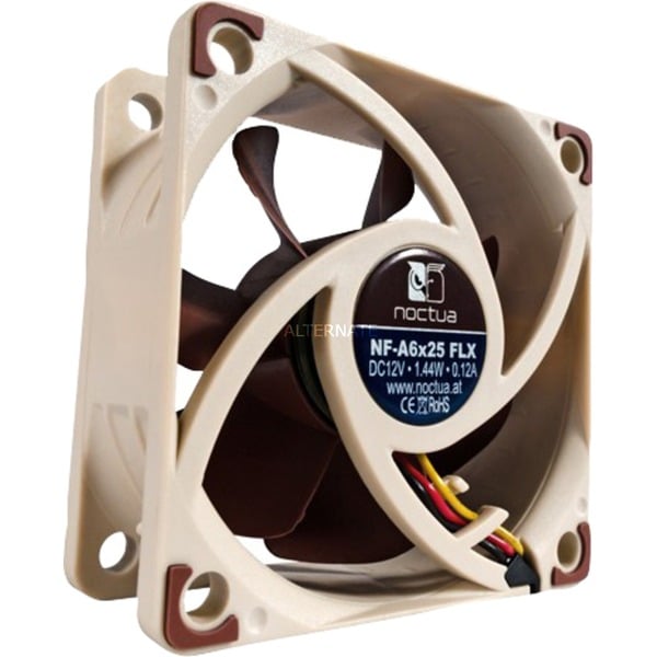 Noctua NF-A6x25 FLX, Gehäuselüfter - Noctua - vue 3