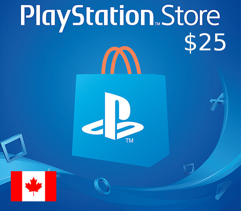 PlayStation Network CAD 25 Gift Card CA