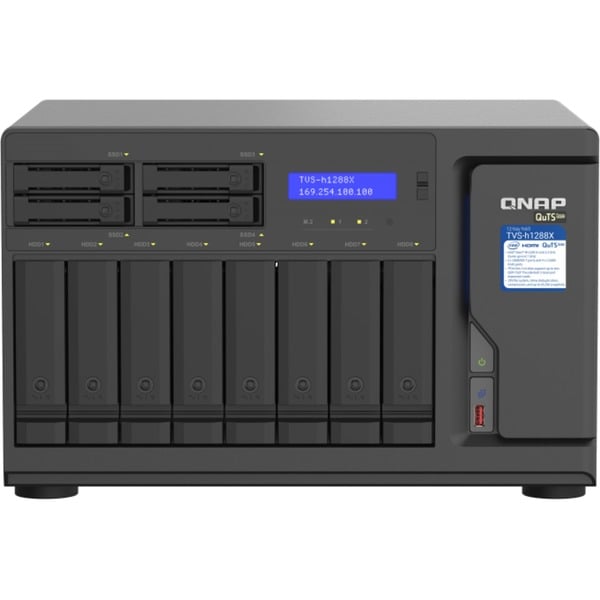 QNAP TVS-h1288X-W1250-16G, NAS - QNAP - vue 3