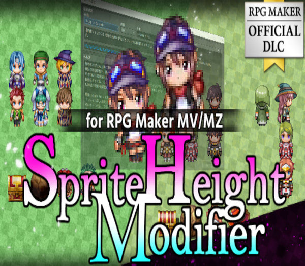RPG MAKER MZ - Sprite Height Modifier DLC