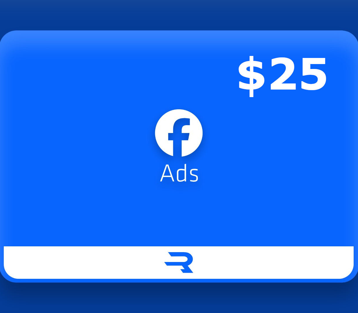 Rewarble Facebook Ads $25 Gift Card