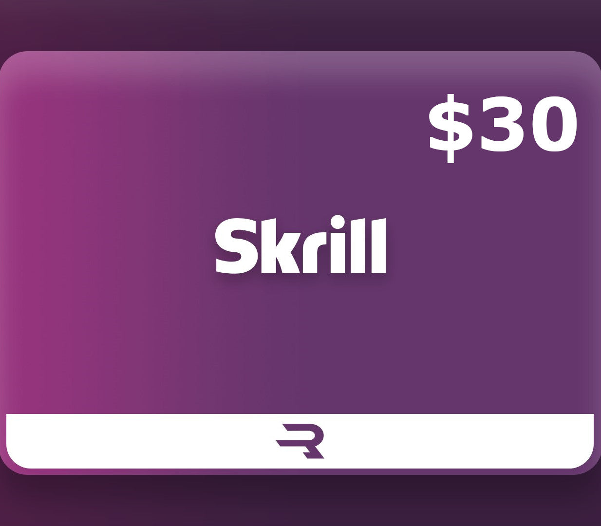 Rewarble Skrill USD 30 Gift Card
