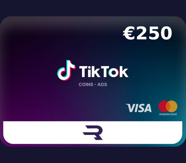 Rewarble TikTok €250 Gift Card
