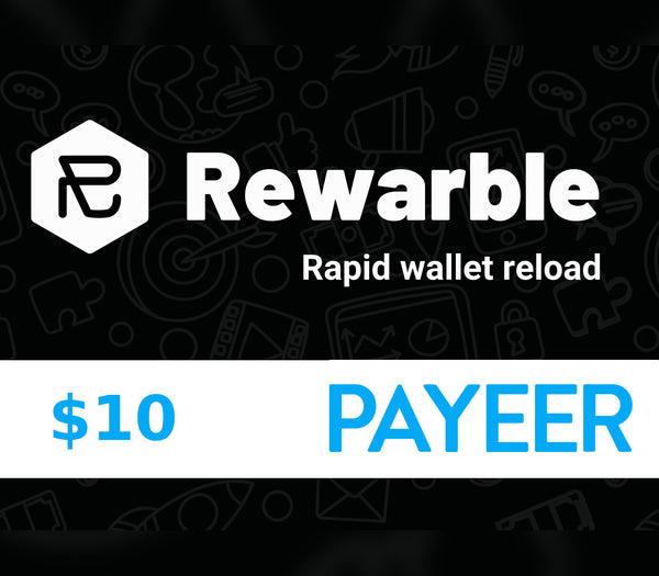 Rewarble Payeer $10 Gift Card