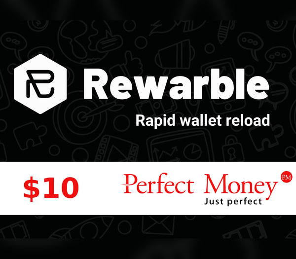 Rewarble Perfect Money $10 Gift Card