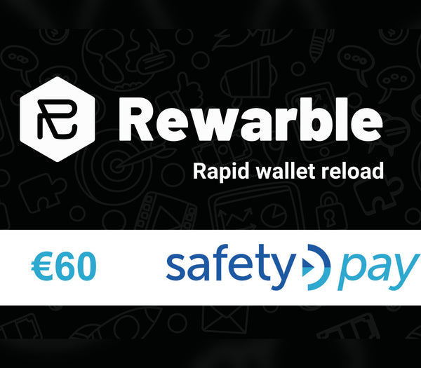 Rewarble SafetyPay €60 Gift Card