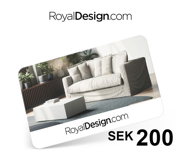 Royal Design 200 SEK Gift Card SE