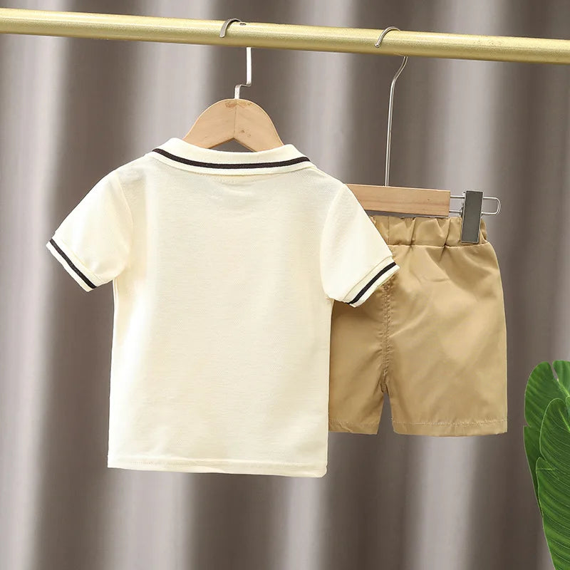 Ensemble de vêtements d'été pour bébé garçon, t-shirt et short, tenue de dessin animé mignon, t-shirt et pantalon pour tout-petits | Wayne Outfitters aliexpress