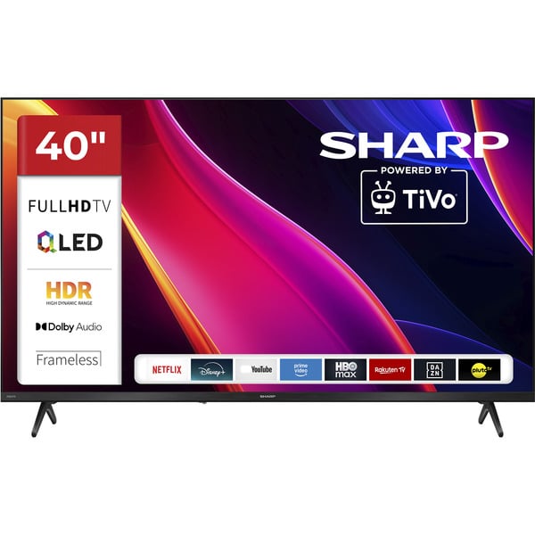 SHARP 40HE3745E, QLED-Fernseher - SHARP