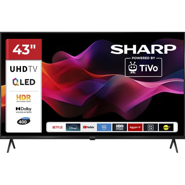 SHARP 43HM5745E, QLED-Fernseher - SHARP
