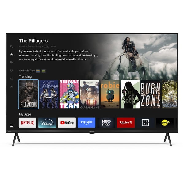 SHARP 43HM5745E, QLED-Fernseher - SHARP - vue 8