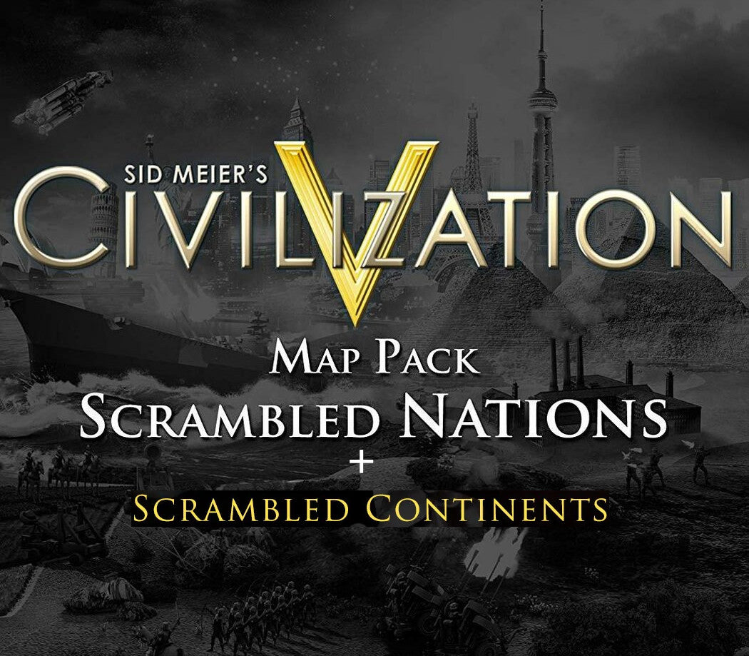 Sid Meier's Civilization V - Scrambled Maps Pack Collection DLC